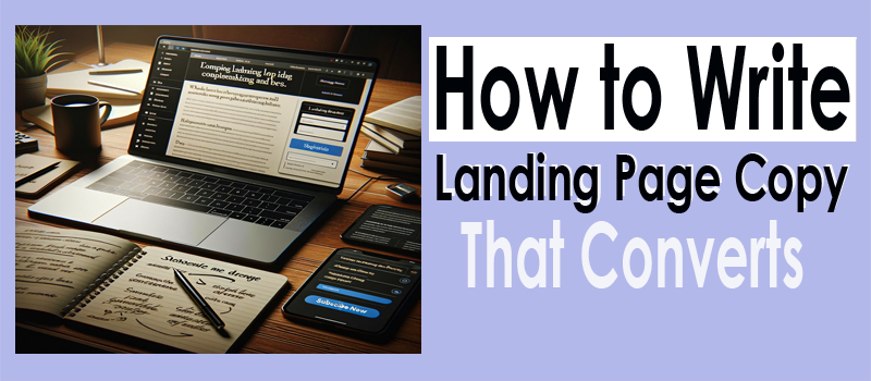%how to get email subscribers How to Write Landing Page Copy that Converts
